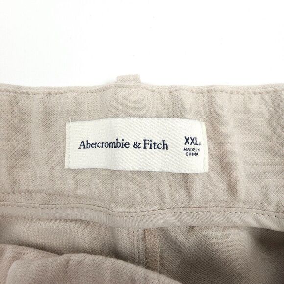 NEW Abercrombie Sloane Tailored Wide Leg Pleated Trouser Old Money Quiet Luxury - Picture 2 of 7